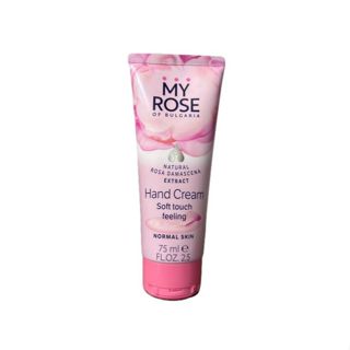 保加利亞My rose玫瑰保濕透白護手霜75ml 【新包裝】