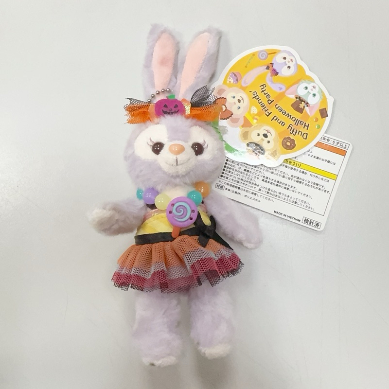 全新現貨 2018日本東京迪士尼萬聖節史黛拉站姿吊飾娃娃 達菲家族 史黛拉兔