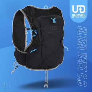 【Ultimate Direction美國】Ultra Vest 6.0 越野跑背心 男 黑瑪瑙｜馬拉松跑步水袋背心