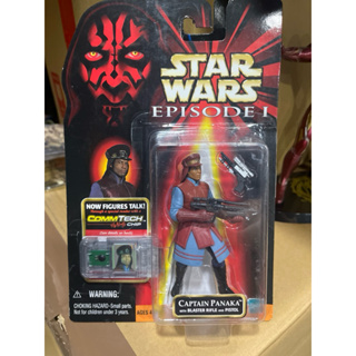 【星際大戰老玩具】Hasbro 紅卡 Captain Panaka 吊卡 EP1 3.75