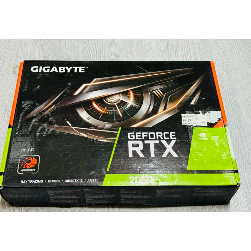 技嘉 GeForce RTX 2060 D6 6G