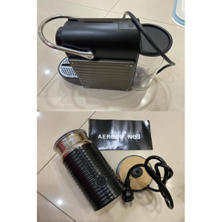 Nespresso蒸氣壓力咖啡機 (280/C60)二手 + Nespresso Aeroccino3 奶泡機 二手