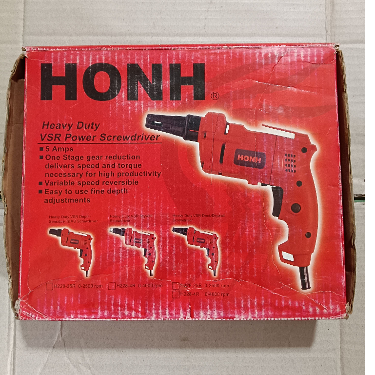[出清品]HONH H228 浪板起子機/電動起子機 自攻螺絲起子機 (攻牙機)台灣製