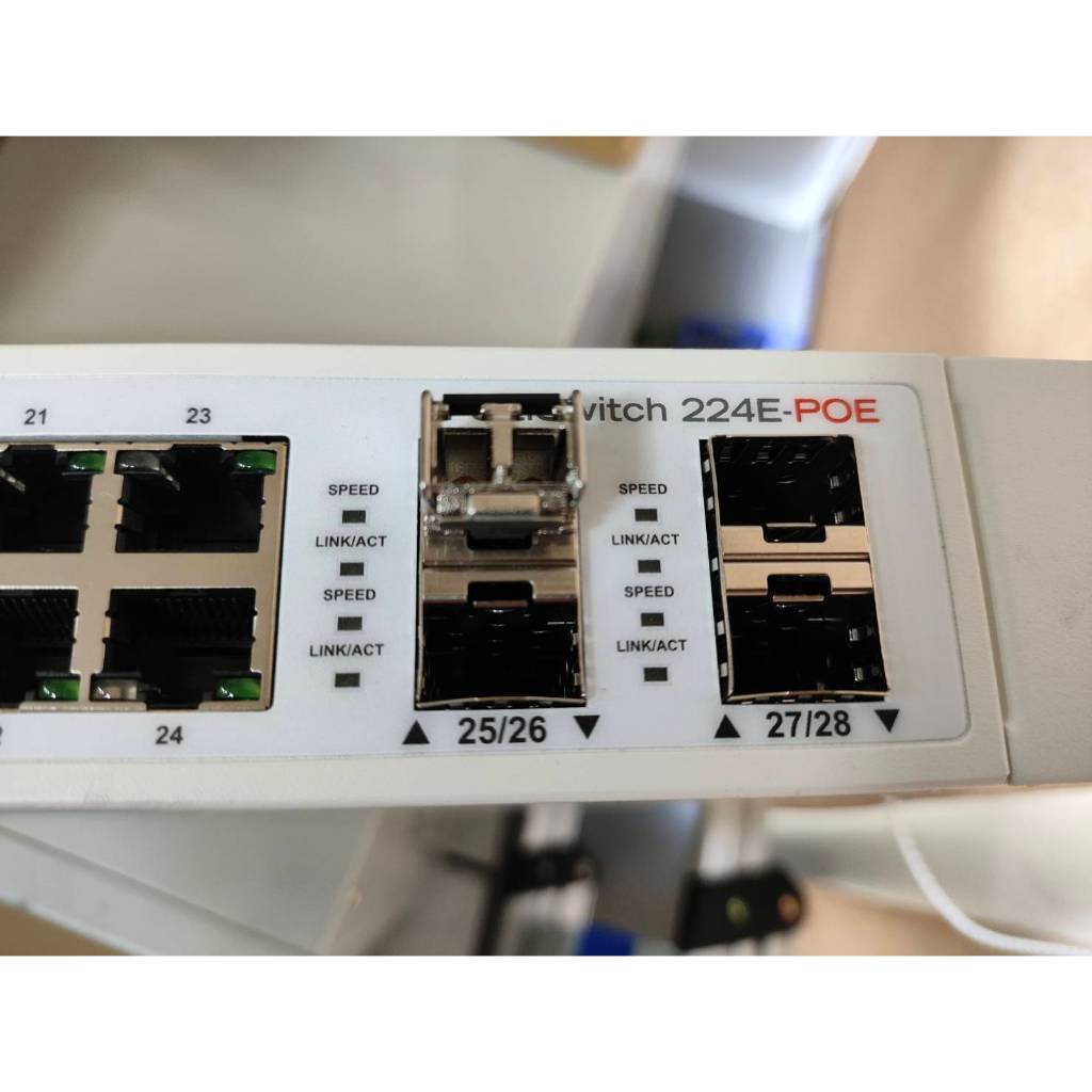 Fortinet FortiSwitch FS-224E-POE 24 x GE RJ45 ports, 4 x GE