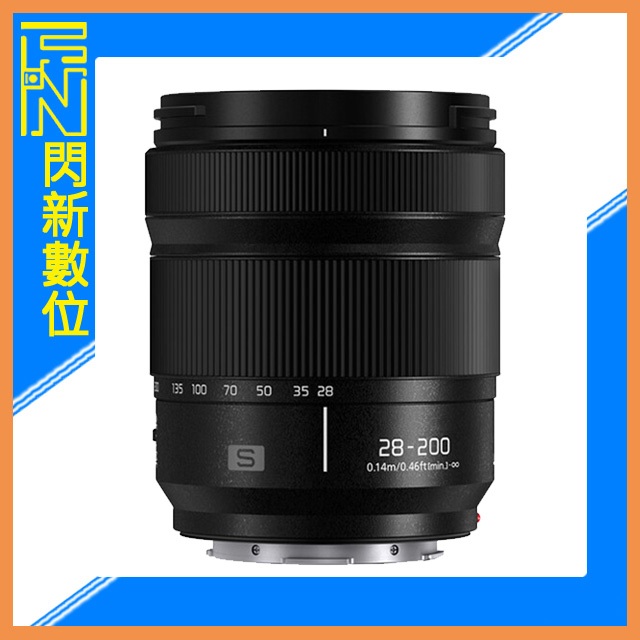 預購Panasonic S 28-200mm F4-7.1 Macro 旅遊鏡(R28200GC,公司貨)L-mount