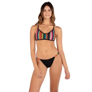 HURLEY｜女 CHEVRON KNIT CROSSBACK TOP 比基尼上身