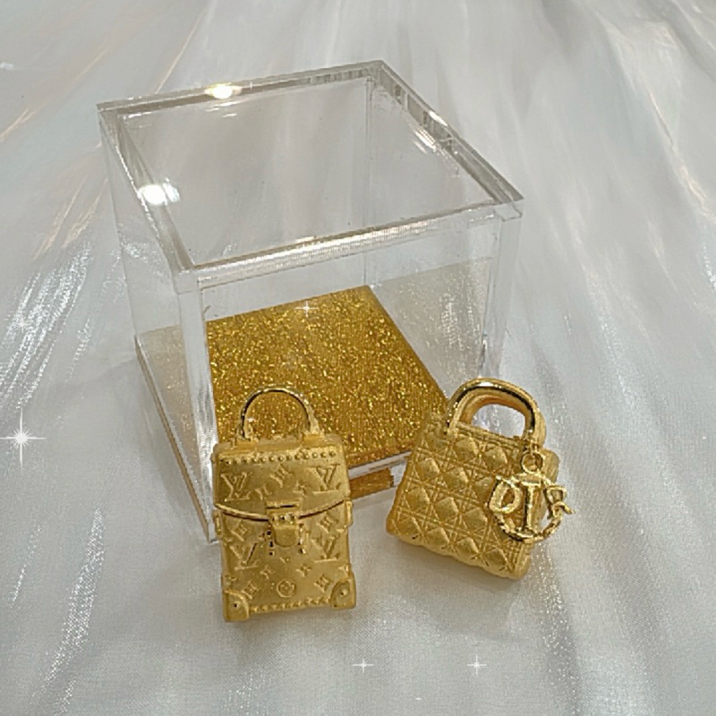 景福珠寶銀樓✨純金✨黃金擺件 質感 包包 造型 擺件 展