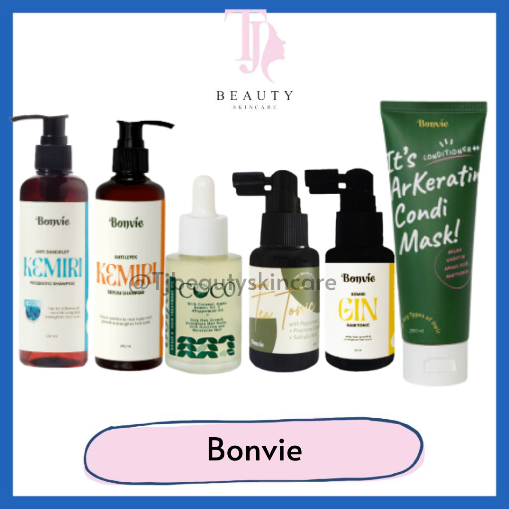 Bonvie Anti HairFall Kemiri Gin Hair Tonic Shampoo