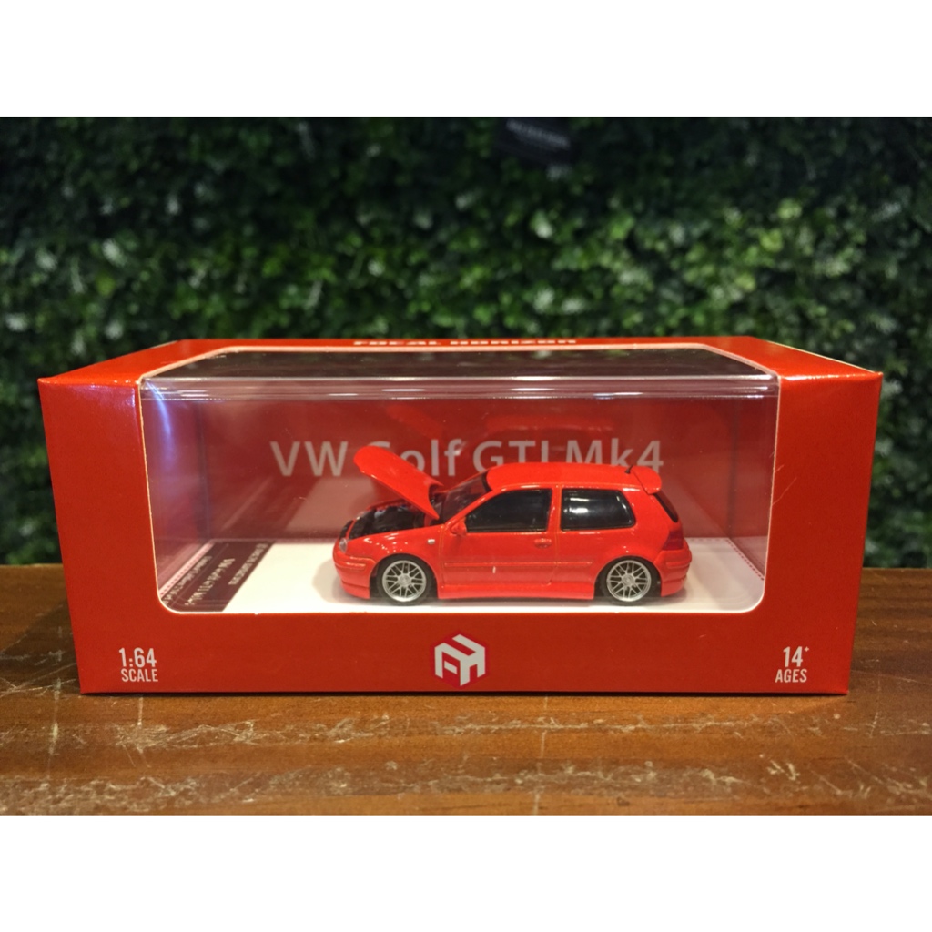 1/64 FH Volkswagen VW Golf 4 GTI Red【MGM】