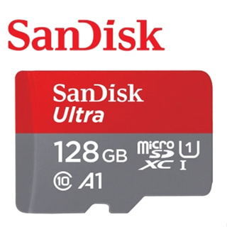 有發票【公司貨+7年保固】高速記憶卡 SanDisk Ultra microSD UHS-I 記憶卡128GB