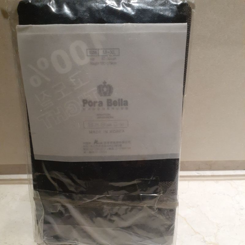 🇰🇷韓國製 Pora Bella 簡易包裝 網狀編織黑色絲襪150～175適穿