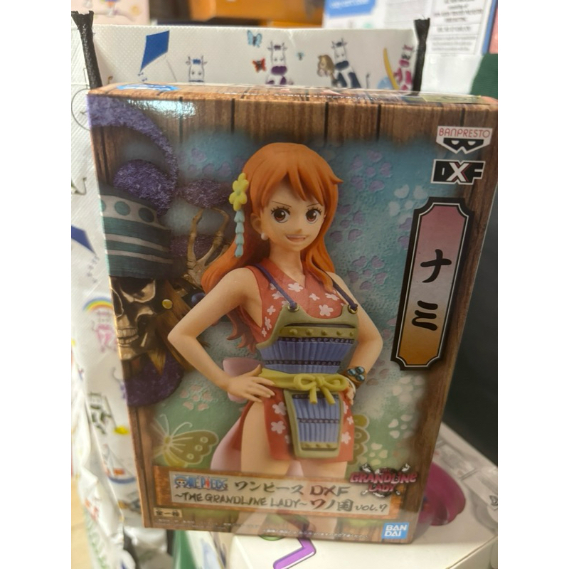 日版 金證 航海王 DXF 和之國 vol.7 娜美 NAMI ONE PIECE GRANDLINE 景品 公仔