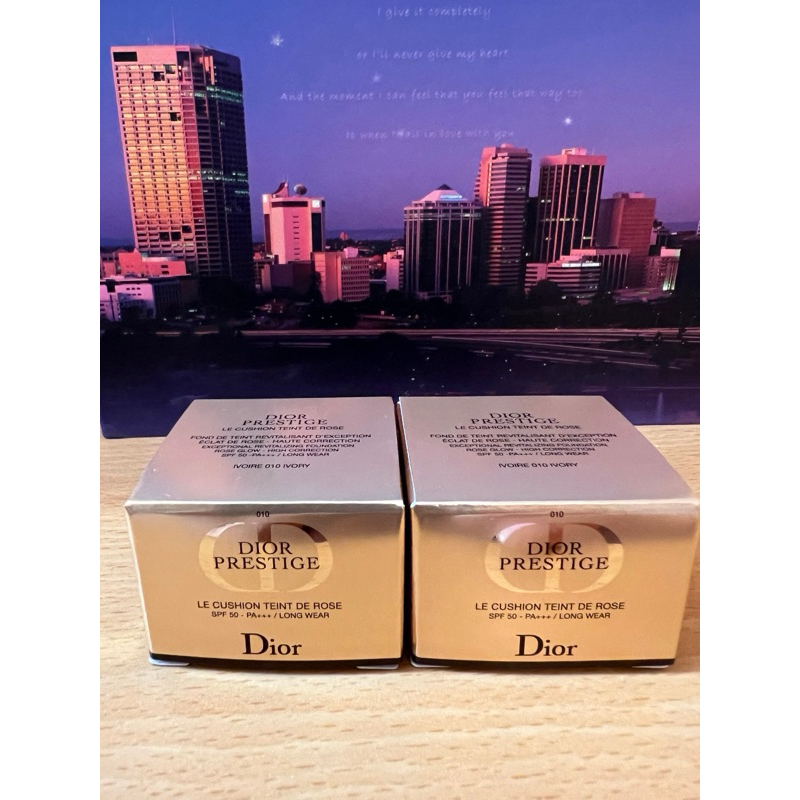 Dior精萃再生花蜜氣墊粉餅 迷你精巧組 4g $350元/2盒