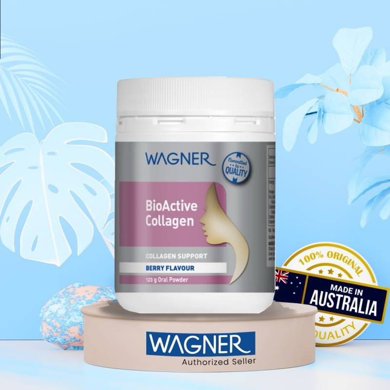 現貨 澳洲WAGNER 生物活性水解膠原蛋白➕維他命C 野莓槳果口味 粉劑120g