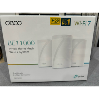 TP-LINK Deco BE65 Wi-Fi 7 完整家庭 Mesh 系統 Deco BE65