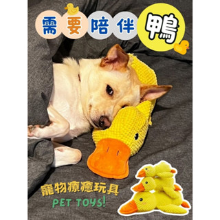 【關注賣場現折 臺灣發貨】Fansea 無毒安全 寵物玩具鴨 模擬鴨 狗狗玩具 貓咪玩具 寵物玩具 毛絨耐咬 磨牙玩具