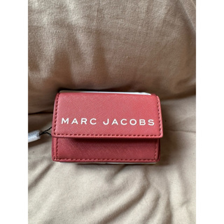 💓正品現貨💓 MJ Marc jacobs 專櫃款 logo字樣迷你夾 乾燥玫瑰色