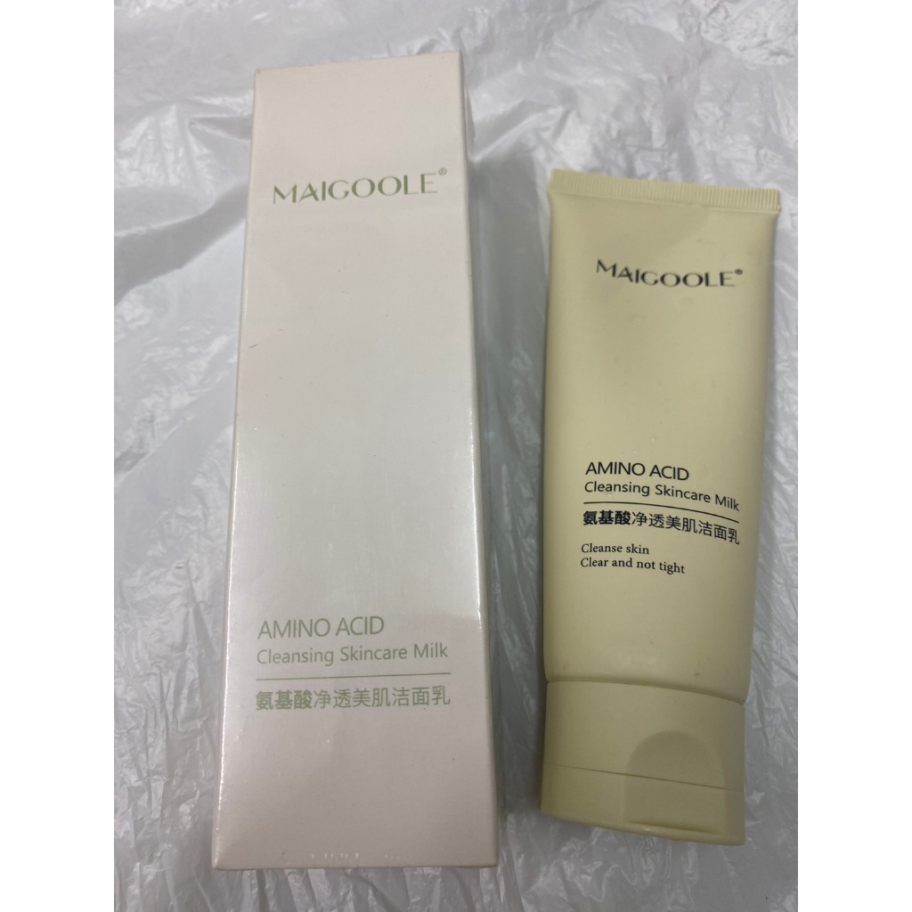 MAIGOOLE 氨基酸淨透美肌潔面乳 洗面乳 台灣現貨 破盤下殺 限量出清價 2027.1.1