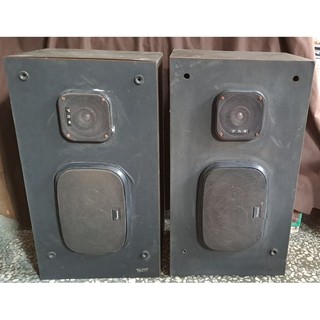 早期日本製SanSui山水2音路喇叭一對