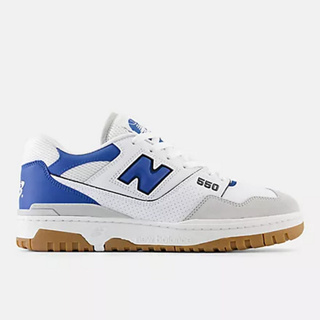 【NEW BALANCE】 550系列 復古運動鞋 男女款 白藍 BB550ESA