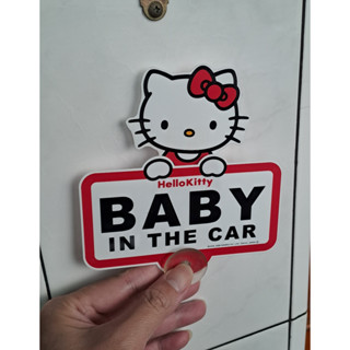 Hello Kitty - BABY IN THE CAR 會隨震動左右搖擺