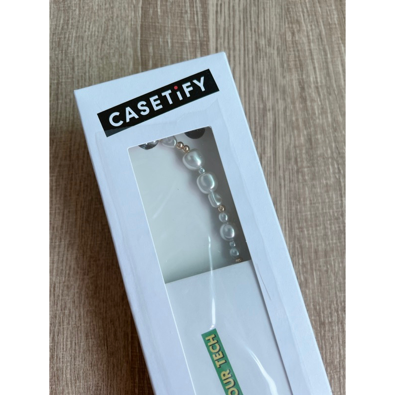 Casetify 原廠珍珠手機掛繩 全新未拆封