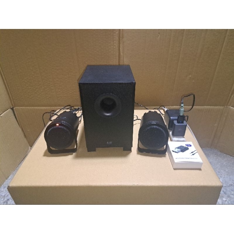 ALTEC 多媒體喇叭 BXR1221 / 2.1聲道+低音喇叭 多媒體喇叭 搭配 藍芽接收器 藍芽5.1