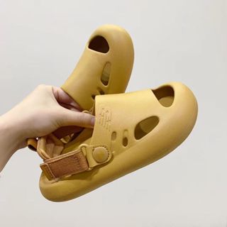 【1-4天寄出】New Balance 夏季兒童沙灘拖 嬰童休閑涼拖鞋 包頭壹體式拖鞋