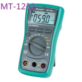 【Hand Tools store】寶工 Pro'sKit MT-1232 3又3/4自動數位錶