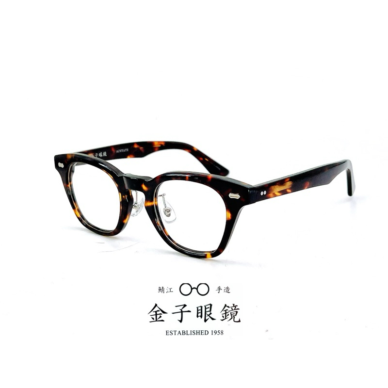 【本閣】金子眼鏡 KA40 日本神級手工眼鏡 玳瑁色大方框 醋酸纖維 TVR 999.9 角矢
