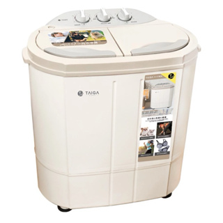 【日本TAIGA】防疫必備 日本特仕版 迷你雙槽柔洗衣機 通過BSMI商標局認證 字號T34785 雙槽