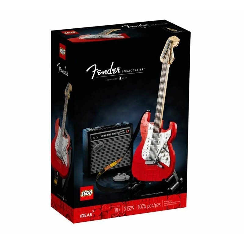 [全新未組] LEGO 21329 IDEAS系列Fender® Stratocaster™ 電吉他