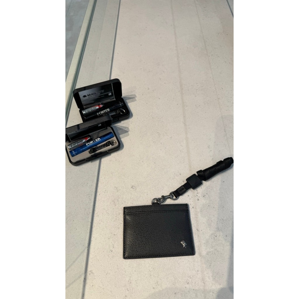 PORTER真皮識別證套$1480｜蝦皮代開發票