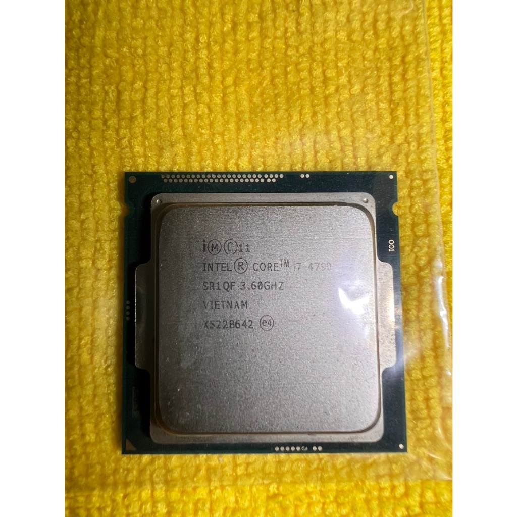 Intel® Core™ i7-4790 cpu 處理器 1150腳位  LGA 1150 四代 i7 處理器