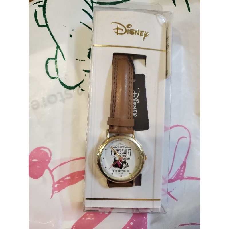 現貨 費加洛 手錶  日本迪士尼j-axis 復古錶帶