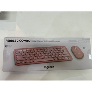 Logitech 羅技 Pebble 2 Combo 無線藍牙鍵盤滑鼠組 K380S+M350S玫瑰粉