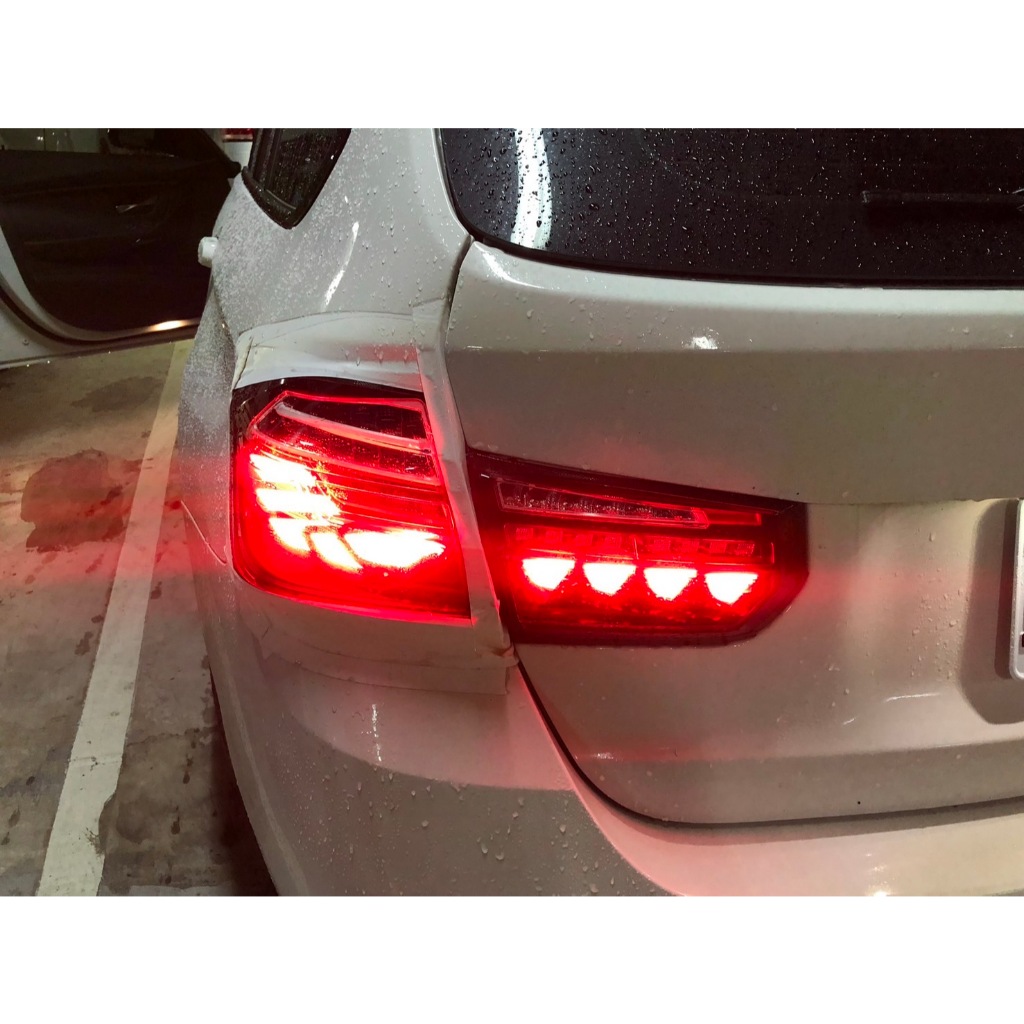 新店【阿勇的店】寶馬 BMW F30 BWW 3系列2012~2018 LED版真龍鱗尾燈 跑馬方向燈/f30尾燈/台製