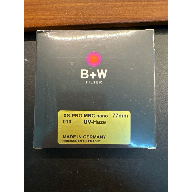 B+W xs-pro MRC nano 77mm 010 UV-Haze uv保護鏡
