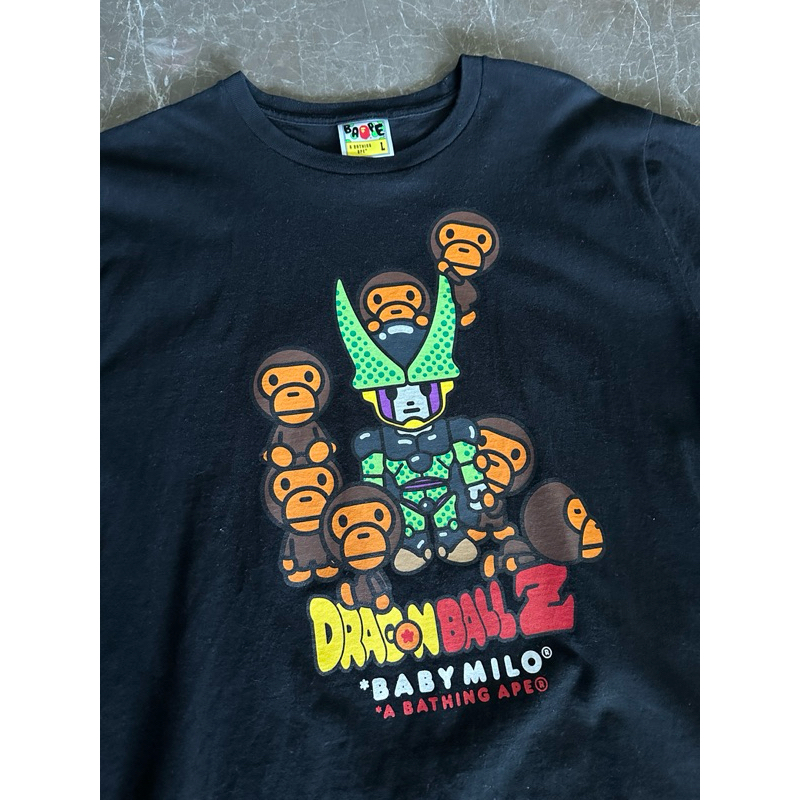 A BATHING APE 七龍珠 BAPE 日本製 L Dragon Ball 賽魯 孫悟空 鳥山明