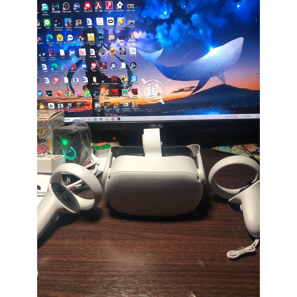 Meta/oculus quest 2 VR 64gb 極新便宜賣=w=