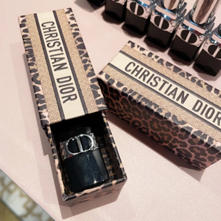 [收藏出清］Dior 迪奧藍星唇膏外盒 豹紋限量版 口紅盒 豹 全新品 紙盒 Mitzah