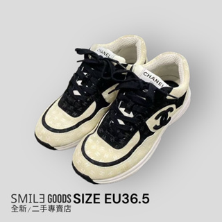 [SMILE] Chanel 香奈兒 黑白熊貓滿版logo運動鞋