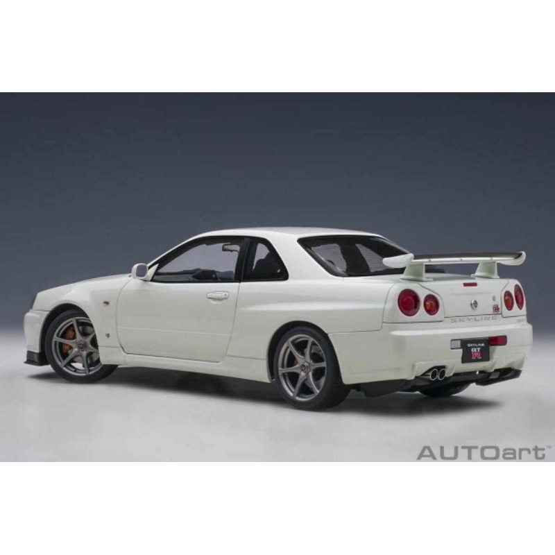 Autoart Nissan Skyline GT-R R-34 1/18（附客製車牌）（不接待社會低層生物）