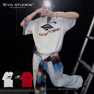 YG STUDIO | SPIKY HEAD 流星 圓領小領口 厚磅 短袖 T恤 上衣 寬鬆 OVERSIZE