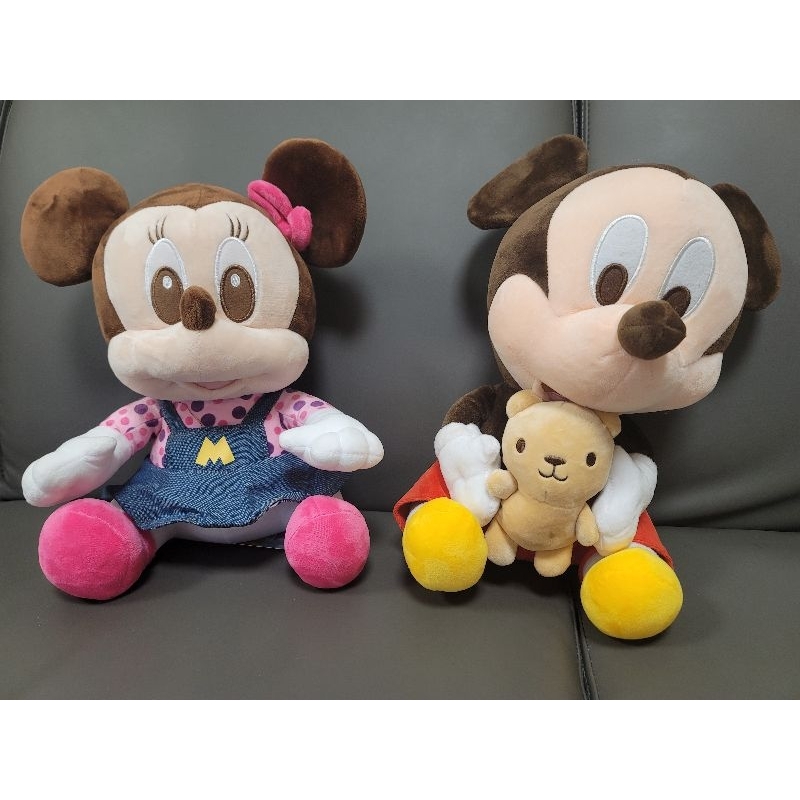 米奇娃娃 米妮娃娃  正版迪士尼 米老鼠玩偶 米奇米妮玩偶  Disney米奇玩偶 米妮