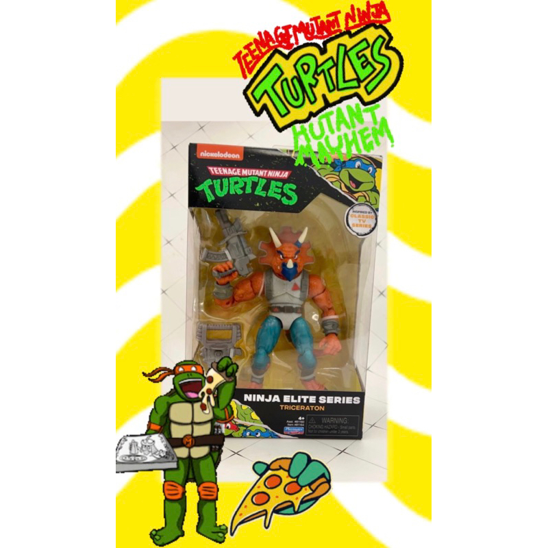 【全新】現貨 美系玩具💚Playmates Toys TMNT忍者龜🥷🐢三角獸人偶