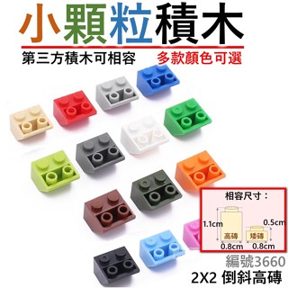 臺灣現貨 積木玩具 2X2 倒斜 第三方積木 零件 城市積木 麥塊積木 我的世界積木 小顆粒積木Z1 積木磚3660