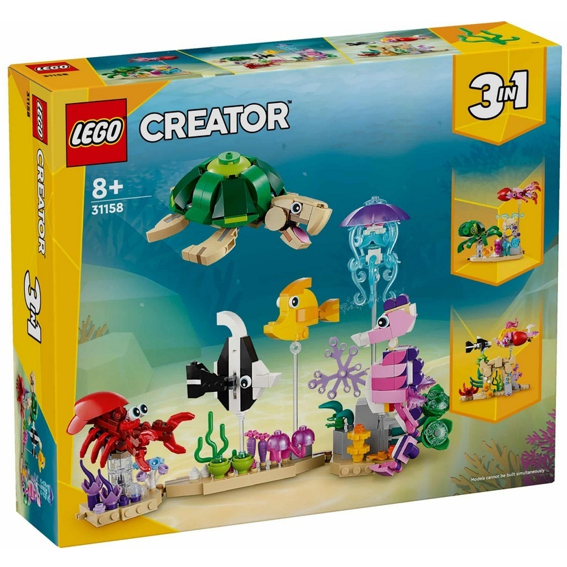 [樂享積木] LEGO 31158 海中動物 創意百變3合一系列
