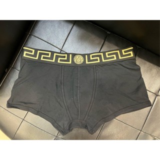 VERSACE 凡賽斯 黑牌頂級 女神頭 LOGO 內褲