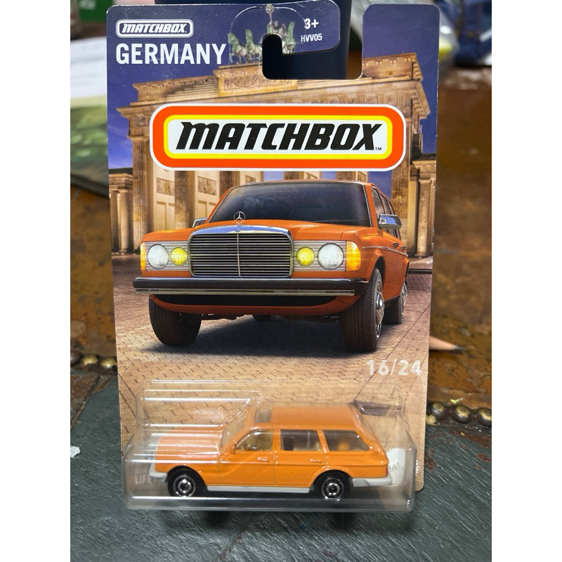 火柴盒Matchbox MERCEDES-BENZ W 123 WAGON 賓士旅行車